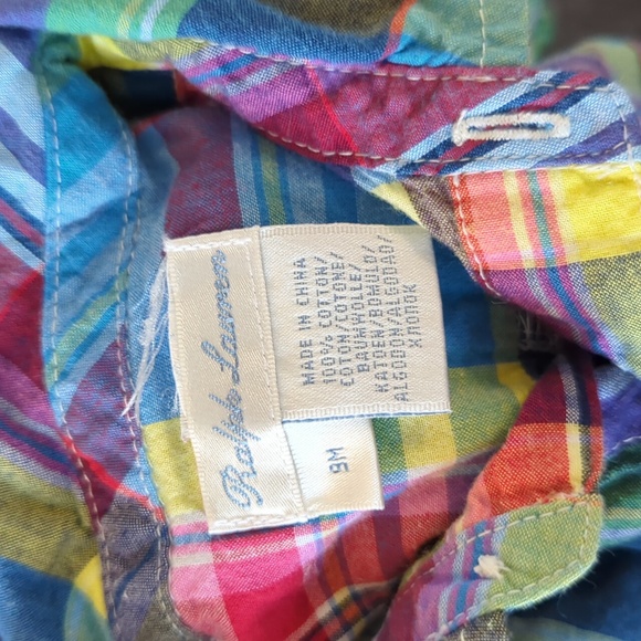 Ralph Lauren plaid cotton romper - Picture 3 of 4